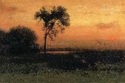George Inness Sunrise oil painting